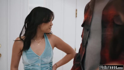 Asian stepdaughters have to fuck stepdad or get kicked out