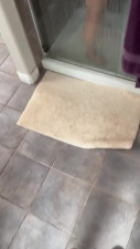 Snuck in on wife showering and fucked her