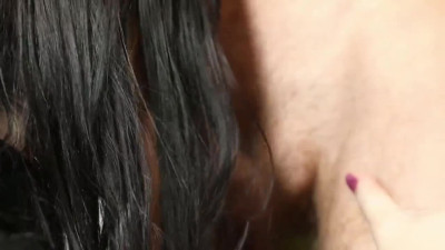 Brunette Babe Kiras Blowjob with Cum