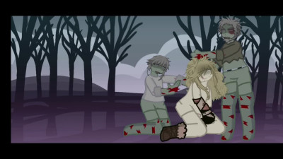 Zombies fuck a blond guy - {Gacha gay sex}