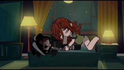 C.C x Mrs.Afton || Fnaf gacha #sex