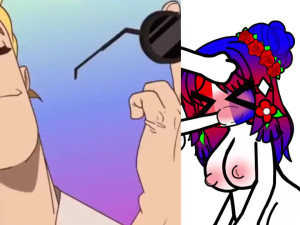 Gacha meme Mr incredible uncanny