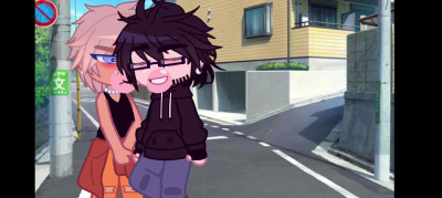 Gacha big lips gay kissing
