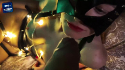 MyRedFoxGirl in Lights gets Cum on her insatiable Pussy! hottest XXX!
