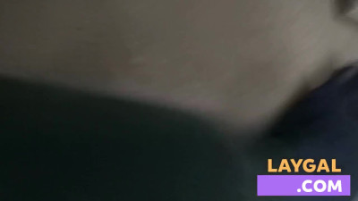 Tiny Asian Amateur Wrecked by a Big White Cock
