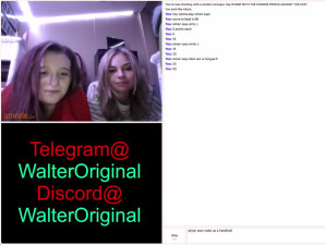 Hot Teens Playing Omegle Game