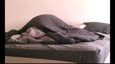 Spying on how stepdaughter cums on a cock
