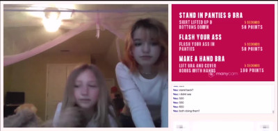 Omegle Lesbians Masturbating Together