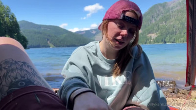 TheIvoryFox - Couple Outdoor Mountain Fuck