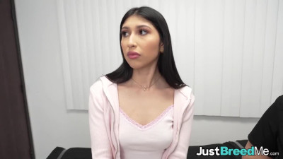 Horny doc fucks 21yo petite patient in missionary fuck