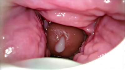Cum Inside Me Over and Over! Camera inside Vagina Creampie Cervix POV