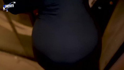 PAWG bbc creampied by neighbor, Kyleis steaming homemade porn!