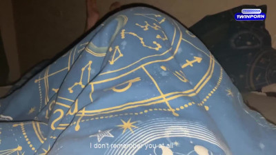 Stepplayfellows daughter sneaked under covers and deepthroated off stepfather