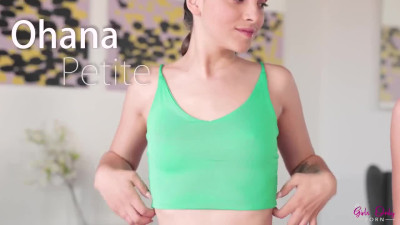 Ohana Petite & Lovita Fate in lesbian workout scenes and other lesbian scenes also