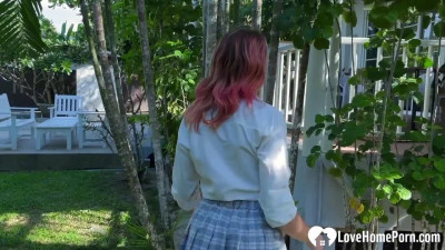 Neighbor Walks In Uninvited So I Tie Her Up and Finger Her Pussy