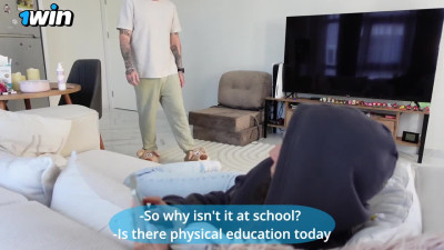 Stepfather in Anal for skipping classes!