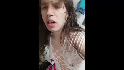 Lovelylilush fuck dildo and cum on face