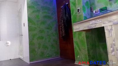 Delivery Guy Falls for Stunning Latina MILF and Fucks Her Hard
