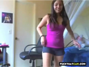 cute girl strip on webcam