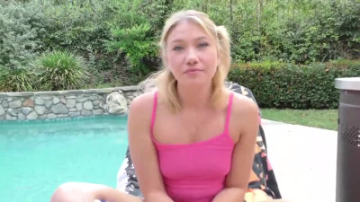 Zelda Morrison Petite Freckled Blonde Has Second Thoughts Seeing Her First Huge BBC