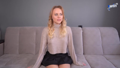 Big platinum-blonde with huge culo likes shafts and facial jizz - hottest XXX
