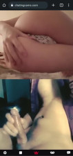 Huge cumshot for a perfect ass teen on chat