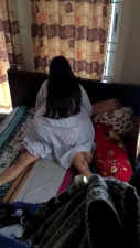 Big ass Indian babe rides so hardly fucking