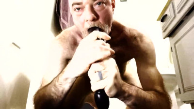 Exposure whore Christopher Allen Foster deepthroats gags ass-to-mouth