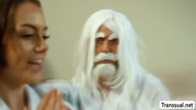 Karate Master fucks her horny pretender student