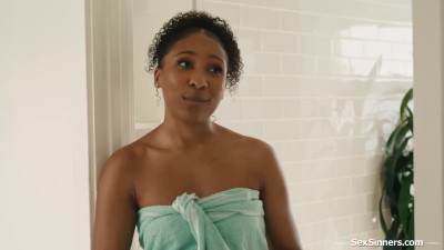 Guy caught spying on gfs bestie toying herself in the shower