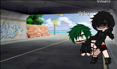 My horny villain deku x vilian mha