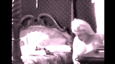 spying on stepmom smearing her plump body