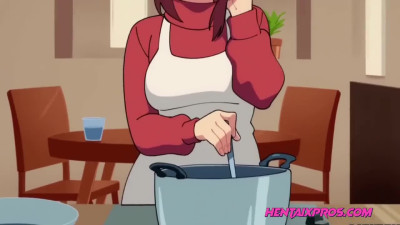 Uncensored Hentai Facial Cum and Cock Riding