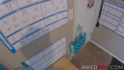 Kat gets worked from the inside out