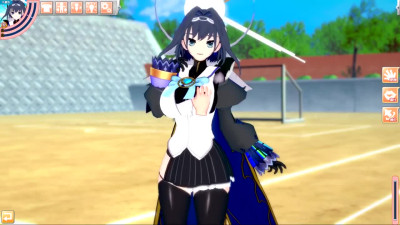 [Hentai Game Koikatsu! ]Have sex with Big tits Vtuber Ouro Kronii.3DCG Erotic Anime Video.