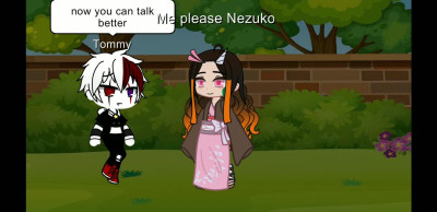 Gacha Club Tommy x Me please Nezuko video