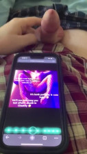 Cock Reacts to a FapInstructor of r/PrematureFetish
