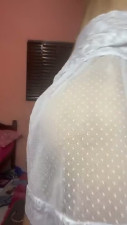 Teen dancing very sweat before dildo masturbation