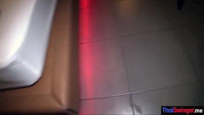 Amazing cock riding by big ass pregnant Asian teen with beautiful big ass