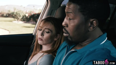 MILF stepmom Lauren Phillips tests teen stepdaughters her black boyfriend