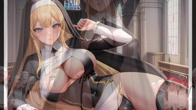 AI generated Hentai Story: Sexy Nun alternative World(Isekai) Stable Diffusion