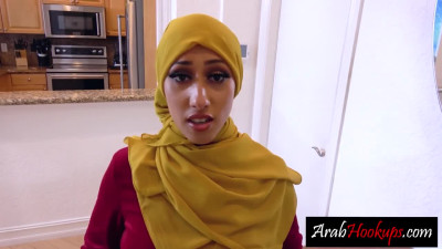 Kinky Arab teen Kira Perez got fucked so hard after she gave a blowjob