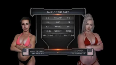 Kay Carter vs Spencer Bradley|Evolved Fight Lez