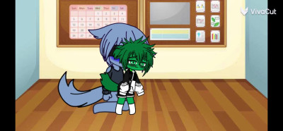 Two boys fuck in an empty classroom