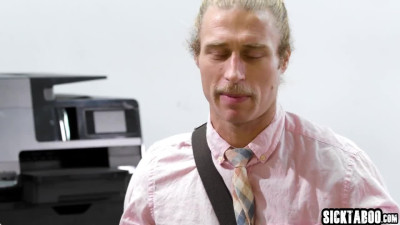 Curly hair Latin MILF librarian gets fucked by principal after masturbation