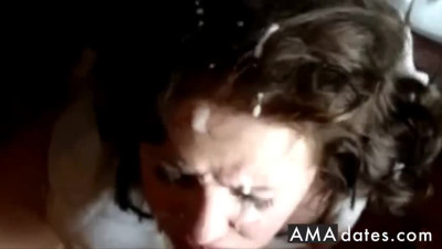 chubby girl gets huge facials (compilation)