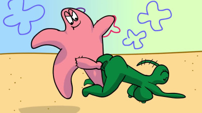 PATRICK FUCKS PLANKTON! Spongebob rule 34