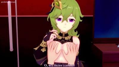 Genshin Impact: Collei Sex with a Beautiful Girl. (3D Hentai)