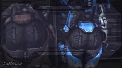 No Staring! (Halo: Reach Kat Anal SFM Animation)