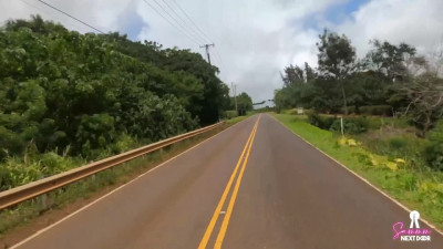 Sammmnextdoor Date Night #01 - Fuck me by the ocean in Hawaii - Public sex Amateur couple